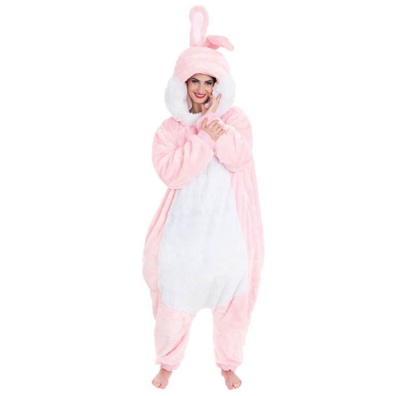 Déguisement Gros Lapin rose