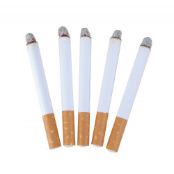 5 cigarettes factices