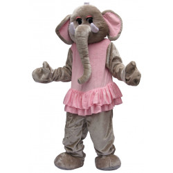 Costume Eléphant mascotte