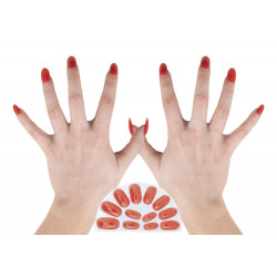 Ongles rouges