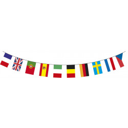 Guirlande drapeau multi pays