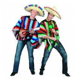 Costume Poncho Mexicain...