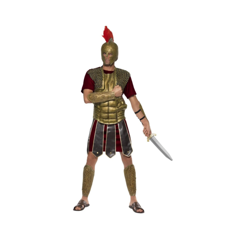 Combat Halloween Gladiateur GOLIATH Grec Romain Casque Combat Médiévale Costume Article 