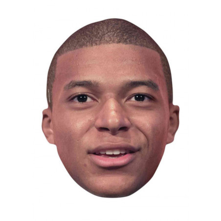 Masque Kylian Mbappe en carton
