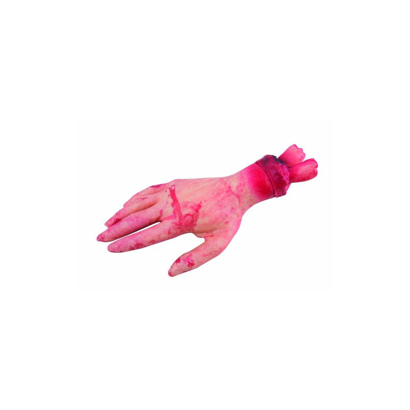 Main gauche en plastique