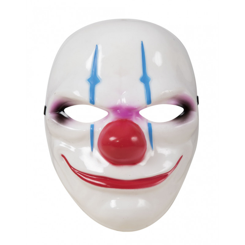 Masque Clown Horror en plastique