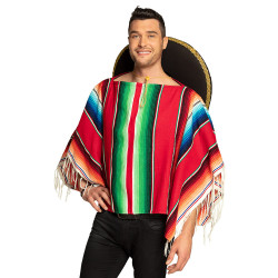 Costume Poncho Mexicain...
