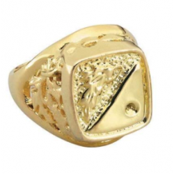Bague Chevalière or