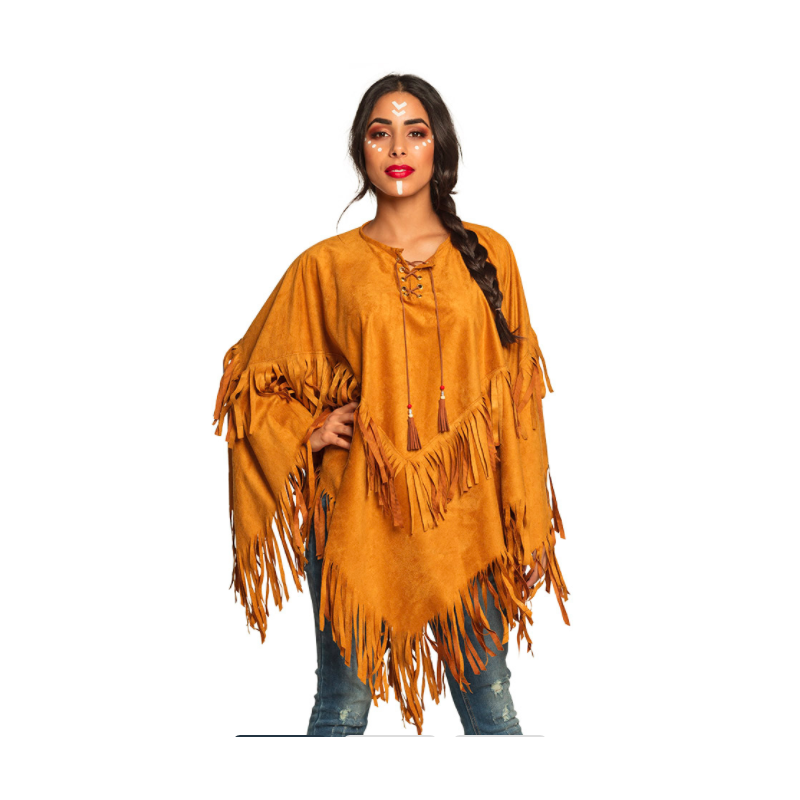 Costume Poncho Mexicain unisexe