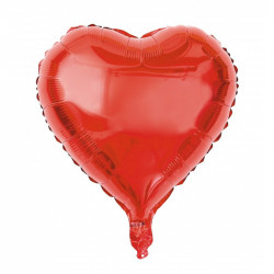 Ballon Mylar Coeur rouge