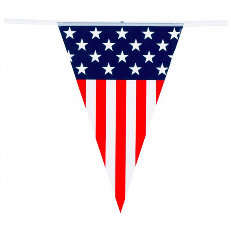 Guirlandes Triangles Etats Unis / USA