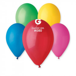 100 ballons multicolores