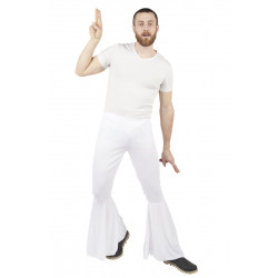 Pantalon Disco Blanc