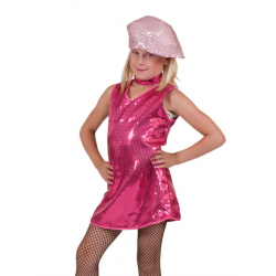 Costume robe rose enfant