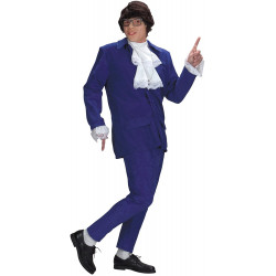 Costume Austin Powers Bleu