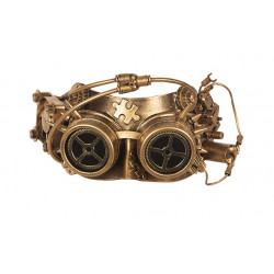 Lunettes / Loup Steampunk OR