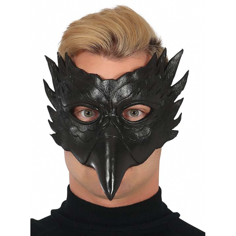 Masque Aigle noir souple