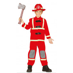 Costume Pompier rouge enfant