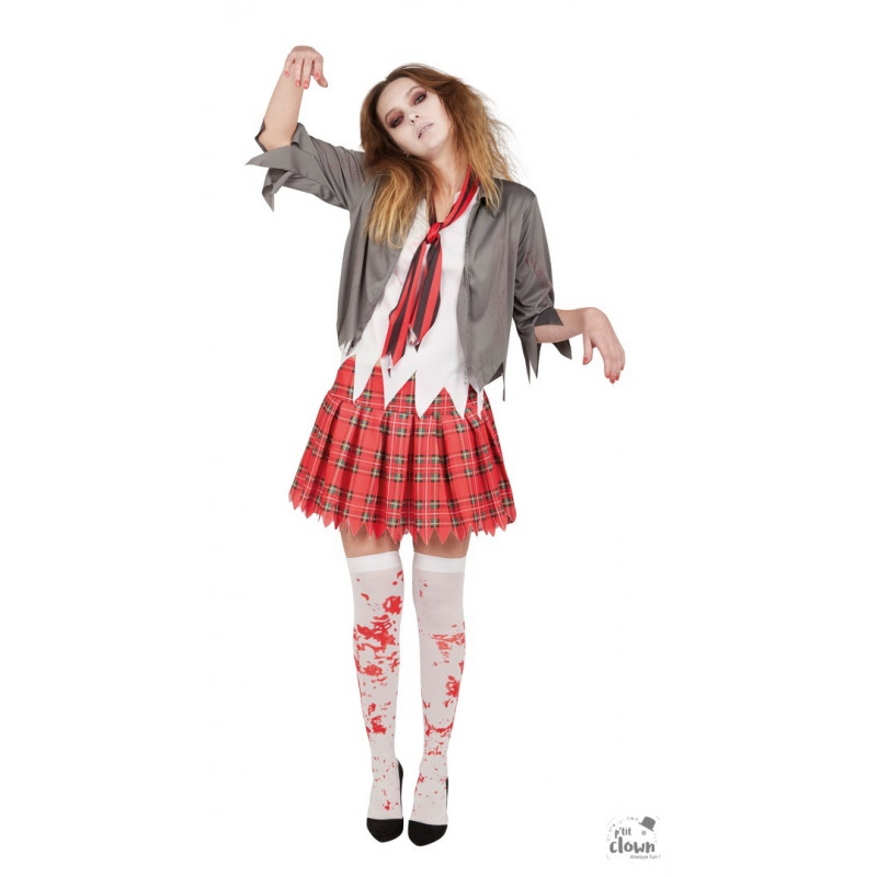 Costume Etudiante Zombie ado