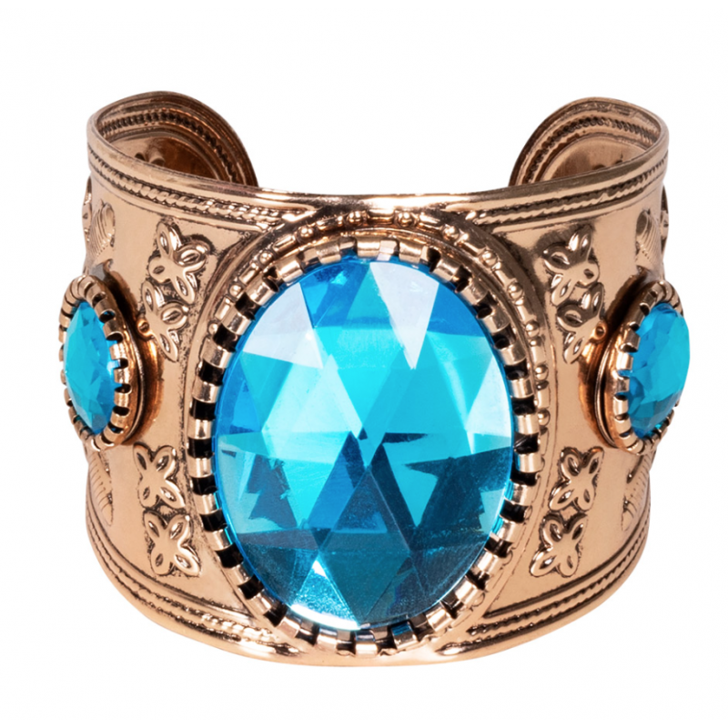Bracelet Romain bleu en métal
