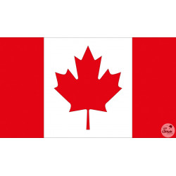 Drapeau Canada en tissu