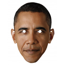 Masque Barack Obama en carton