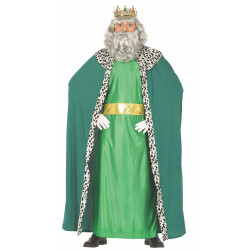 Costume Roi Mage Vert