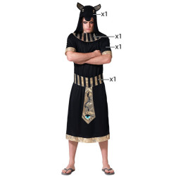 Costume Egyptienne Noir Homme