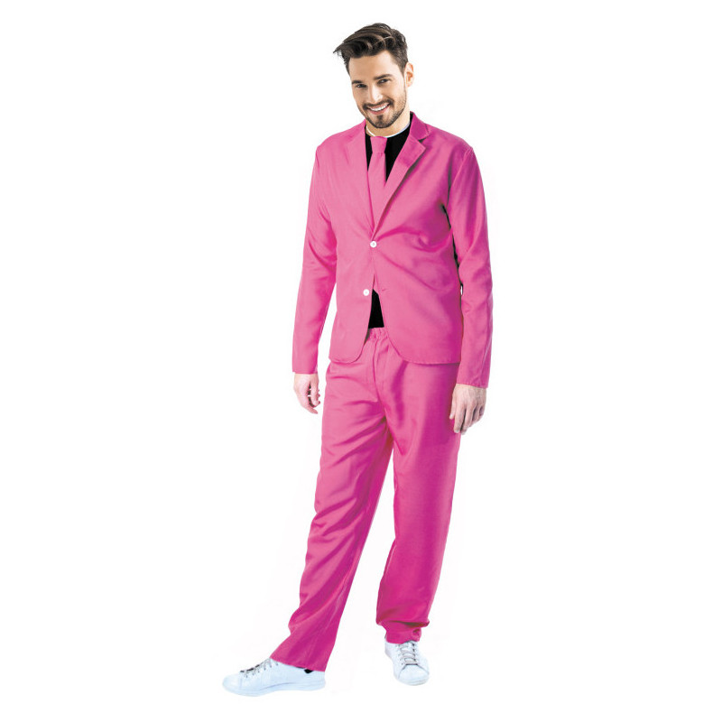 Costume Fashion Néon fluo Rose Homme