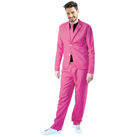 Costume Fashion Néon fluo Rose Homme