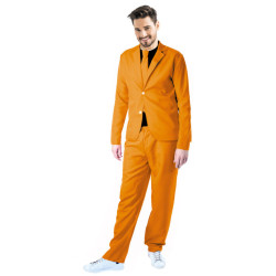 Costume Fashion Néon fluo Orange Homme