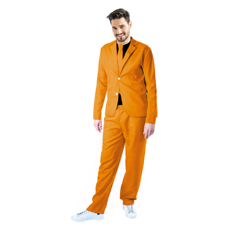 Costume Fashion Néon fluo Orange Homme
