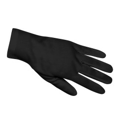 gants noirs homme