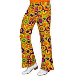 Pantalon hippie psychédélique