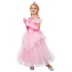 Costume Princesse rose Luxe