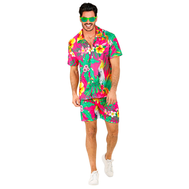 Costume Hawaï avec short