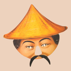 Masque Chinois en carton