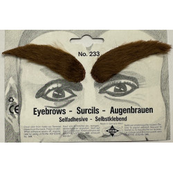 Sourcils marrons