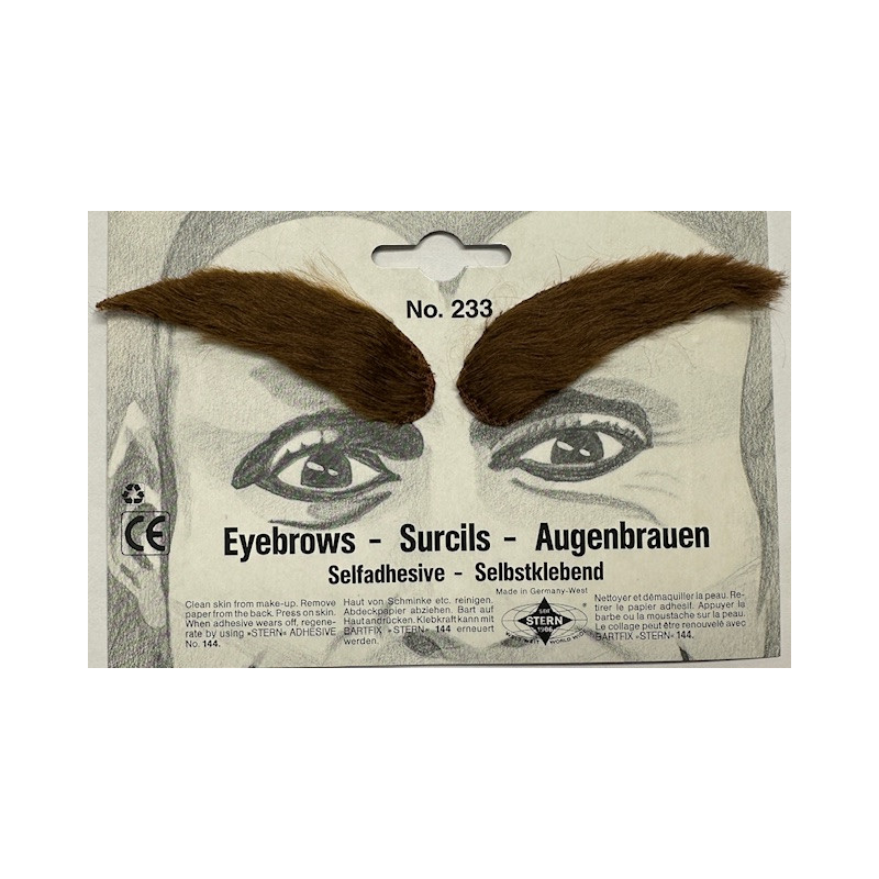 Sourcils marrons