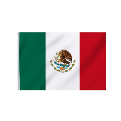 Drapeau Mexique en tissu