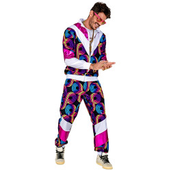 Costume Jogging Année 80 Disco Homme