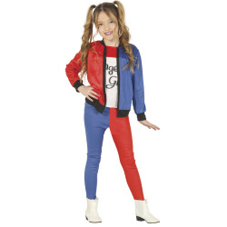 Costume Harley Quinn fille