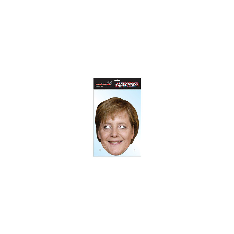 Masque Angela Merkel en carton