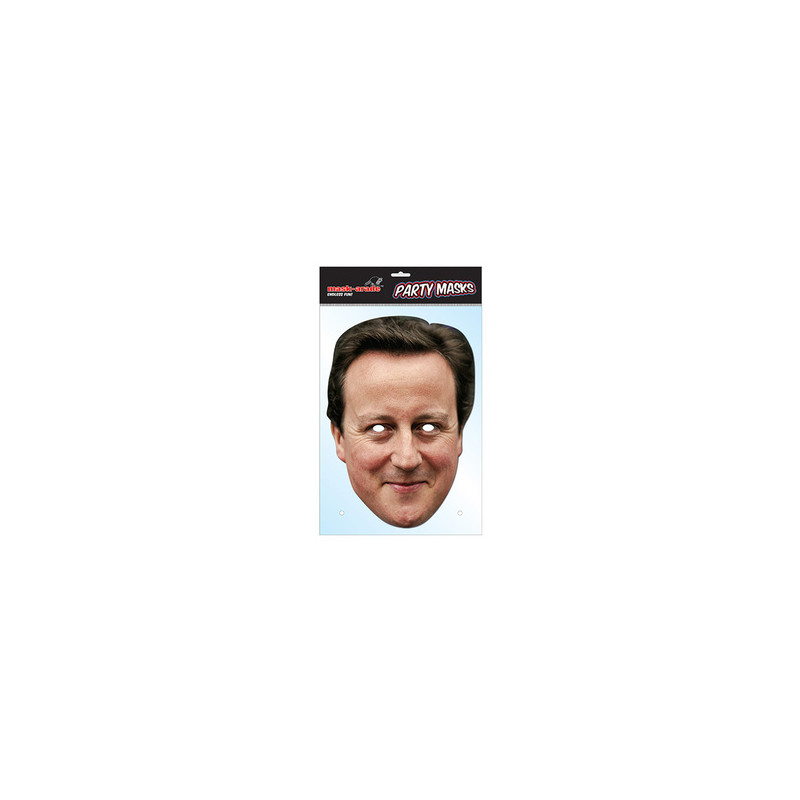 Masque David Cameron en carton