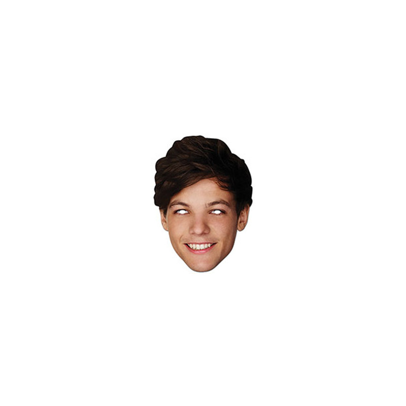 Masque One Direction Louis Tomlinson en carton