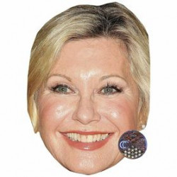 Masque Olivia Newton John en carton