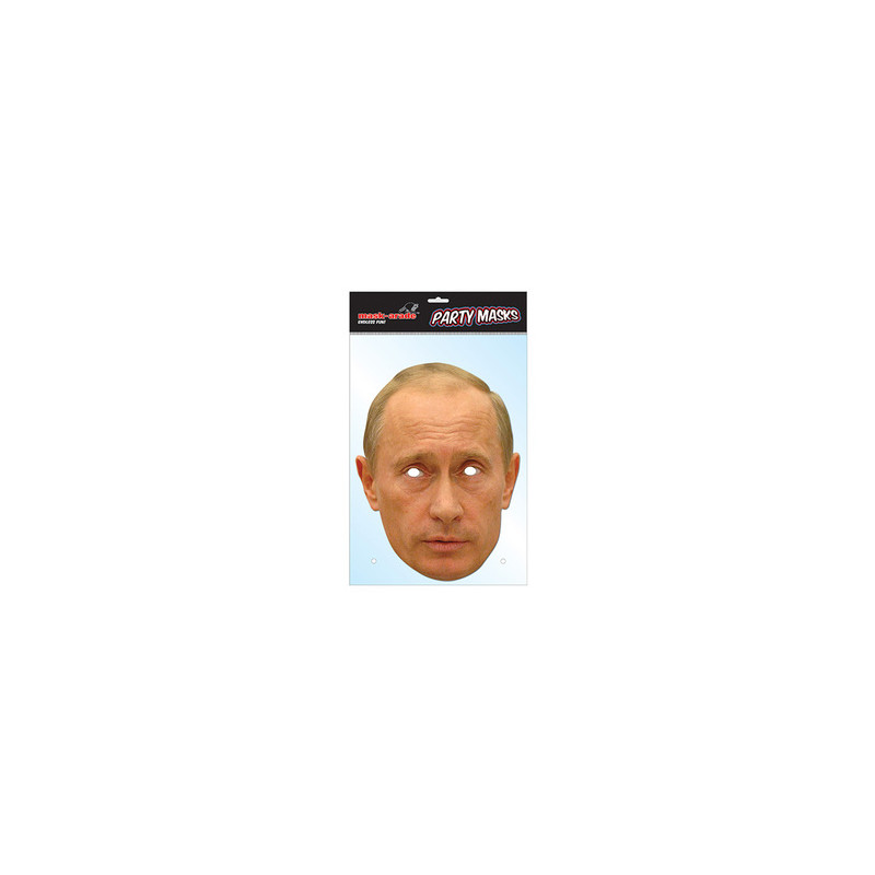 Masque Vladmir Poutine en carton
