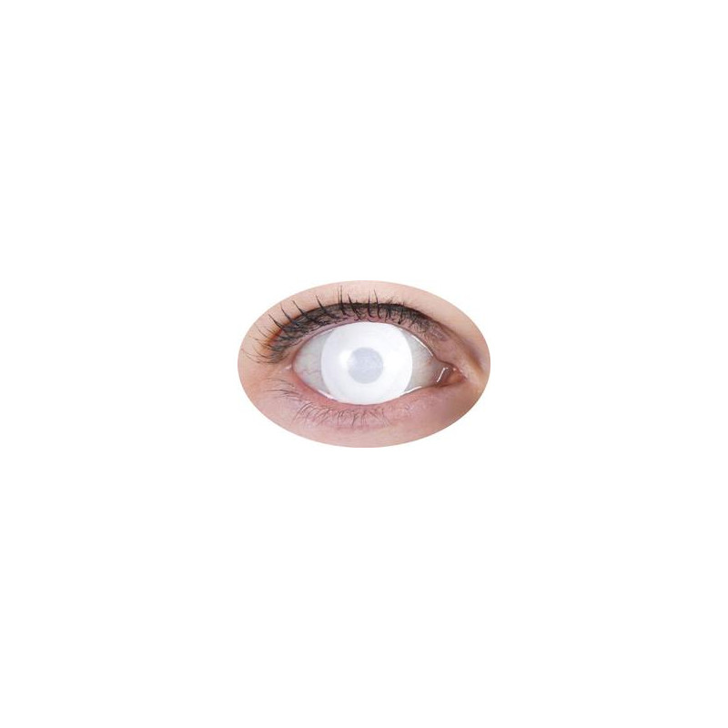 lentilles oeil tout blanc annuel