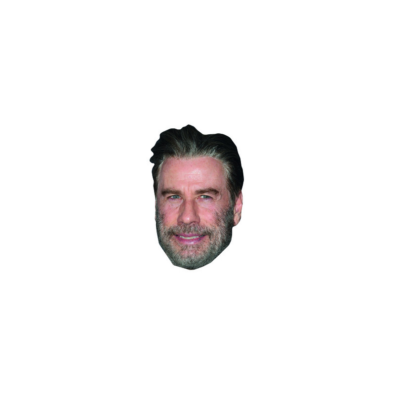 Masque John Travolta en carton