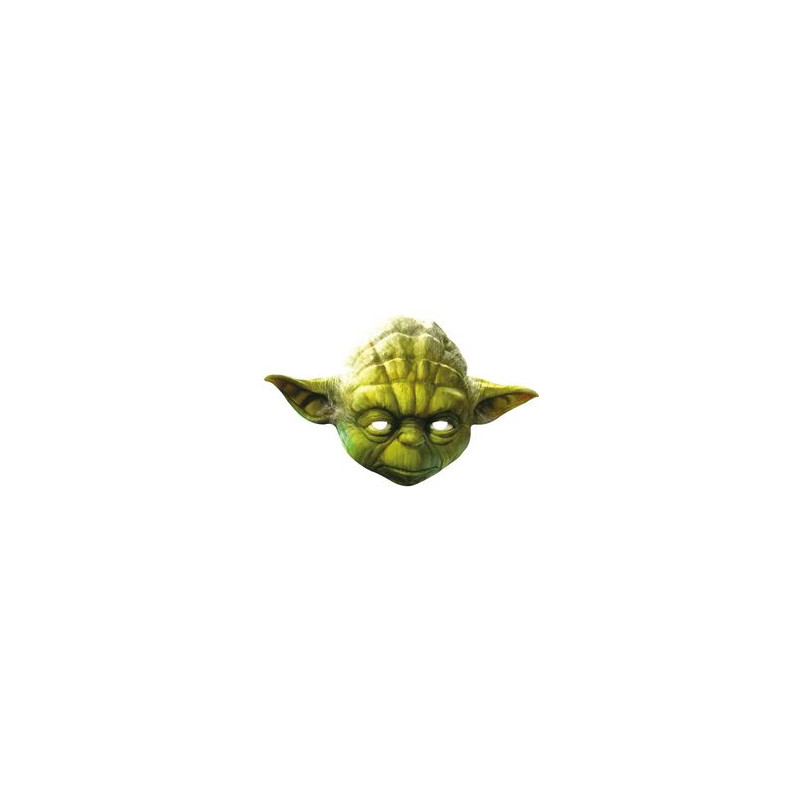 Masque GdE Yoda / Stars wars / Guerre des étoiles (en carton)